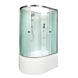 Душевая кабина AvaCan ЕМ4512 R N с гидромассажем, 80х120х208 см - фото, отзывы, цена